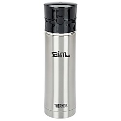 Thermos 18 oz. Sipp Vacuum Insulated Stainless Steel Hydration Bottle -  Black