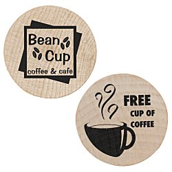 Wooden Nickel - Free Cup Coffee