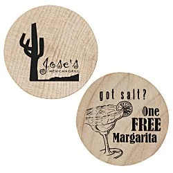 Wooden Nickel - Free Margarita