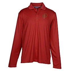 Dade Textured Performance LS Polo - Men's