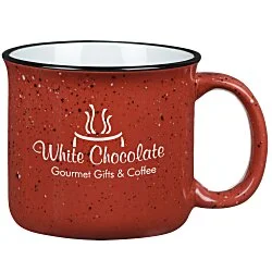 Campfire Ceramic Mug - Red - 15 oz. - 24 hr