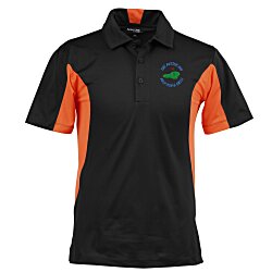 Side Blocked Micropique Sport-Wick Polo - Men's - Embroidered - 24 hr