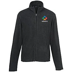 Heathered Microfleece Jacket - Men's - 24 hr