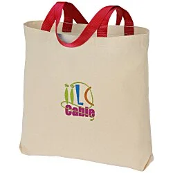 Cotton Event Tote - Embroidered