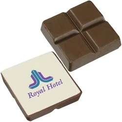 Belgian Chocolate Square - 1/2 oz.