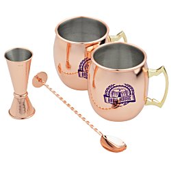 Moscow Mule Mug 4-in-1 Gift Set - 24 hr