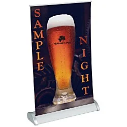 Breeze Tabletop Retractable Banner Display - 11"