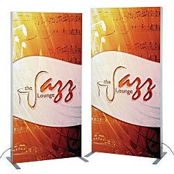 Vector Light Box Banner Stand - 36" - Two Sided
