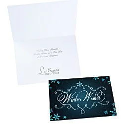 Winter Wishes Greeting Card