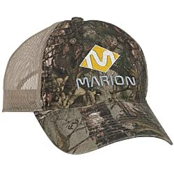 Mesh Back Unstructured Camo Cap