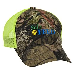 Camo Mesh Back Structured Cap