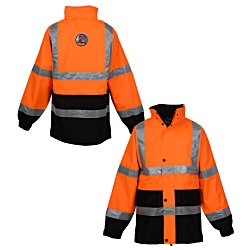 High Visibility Safety Waterproof Parka
