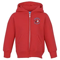 Fashion Full-Zip Hooded Sweatshirt - Toddler