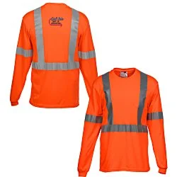 High Visibility Long Sleeve Safety T-Shirt