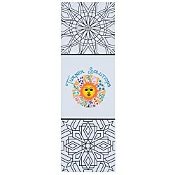 Coloring Bookmark - Geometric