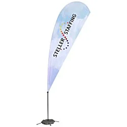 Indoor Value Sail Sign - 13' - One Sided