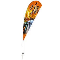 Outdoor Value Sail Sign - 13' - One Sided