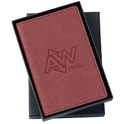 Toscano Leather RFID Passport Holder