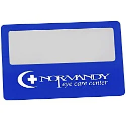 Credit Card Size Magnifier - 24 hr