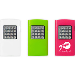 16 LED Plastic Flashlight  Main Image