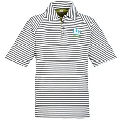 FILA Vicenza Striped Polo - Men's