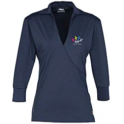 FILA Volterra Wrap Polo - Ladies'