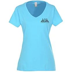 Team Favorite 4.5 oz. V-Neck T-Shirt - Ladies' - Screen