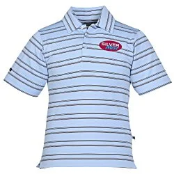 Esquire Striped Performance Polo - Men's