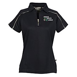 Digital Camo Accent Wicking Polo - Ladies'