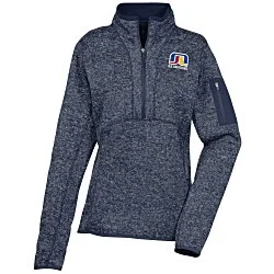 Antigua Fortune Heather Fleece Pullover - Ladies'