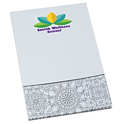 Color-In Notepad - Geometric - 24 hr