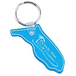 Florida Soft Keychain - Translucent