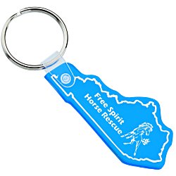 Kentucky Soft Keychain - Translucent