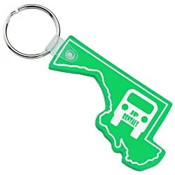 Maryland Soft Keychain - Translucent