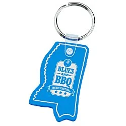 Mississippi Soft Keychain - Translucent