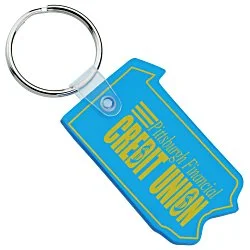 Pennsylvania Soft Keychain - Translucent