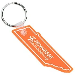 Tennessee Soft Keychain - Translucent