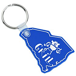 South Carolina Soft Keychain - Opaque