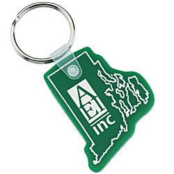Rhode Island Soft Keychain - Opaque