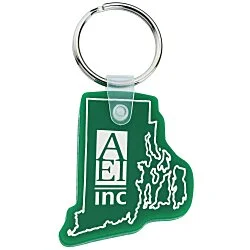Rhode Island Soft Keychain - Opaque