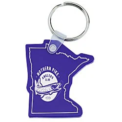 Minnesota Soft Keychain - Opaque