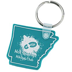 Arkansas Soft Keychain - Opaque