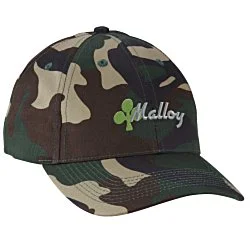 Camouflage Cotton Twill Cap