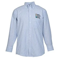 Easy Care Stripe Oxford Shirt - Men's