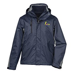 Contrast Color Insulated Jacket