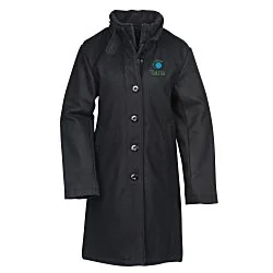 Melton Wool Blend Town Coat - Ladies'