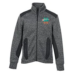 Heavy Knit Technical Sweater Fleece Jacket - Men's