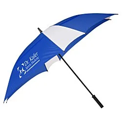 Square Vented Umbrella - 62" Arc - 24 hr