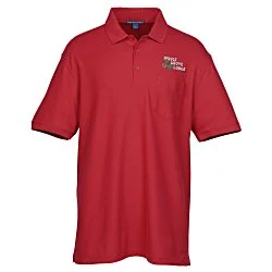 Lightweight Classic Pique Pocket Polo - Men's