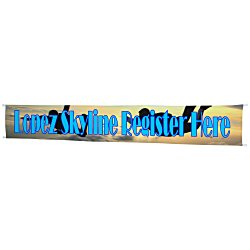 10' Event Tent Quarter Wall Banner - One Sided
